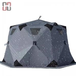 Hexagonal ice fishing tent